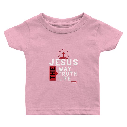 Bible Verse John 14:6 Inspirational Christian Baby T Shirts