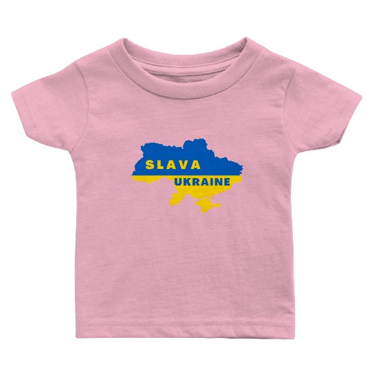 EU Ukraine Europe Friends Union Freedom Peace Baby T Shirts