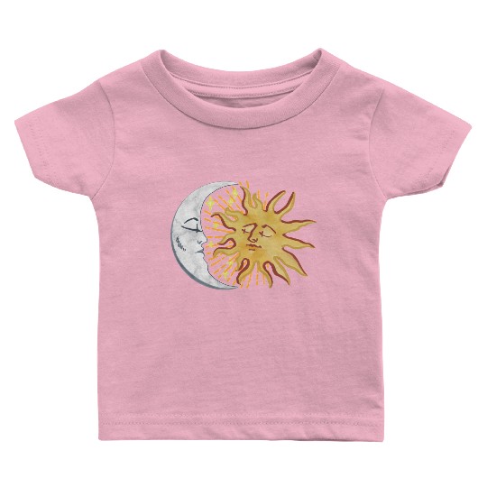 Sun and Moon Baby T Shirts