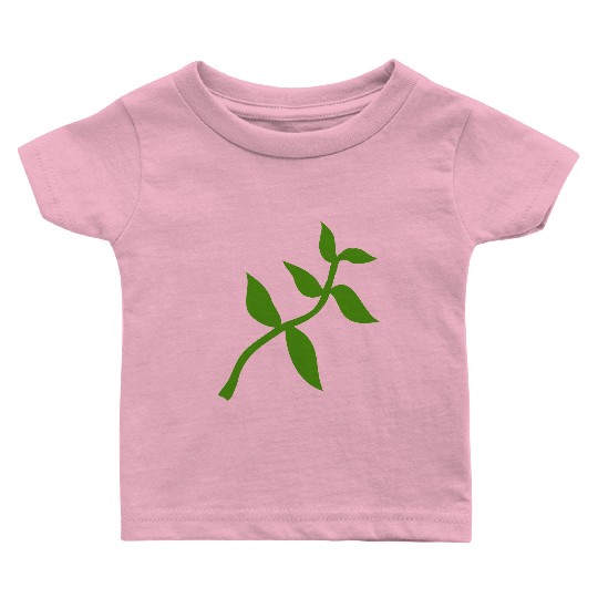 plant olive branch Baby T Shirts