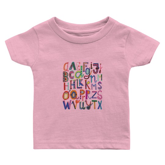 Kindergarten Teacher , Preschool Teacher Alphabet Baby T Shirts