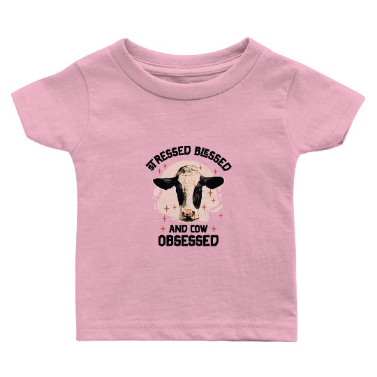 Cow Farming Dairy Farmer Agriculture Baby T Shirts
