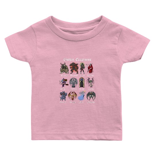 Cryptid Mythical Creatures Baby T Shirts