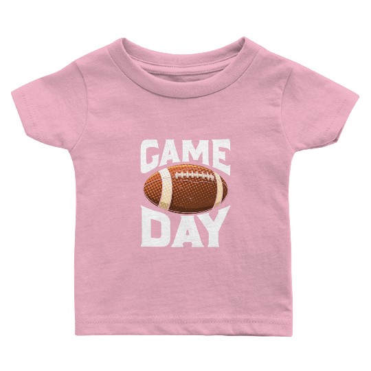 American Football Sunday Game Day Baby T Shirts