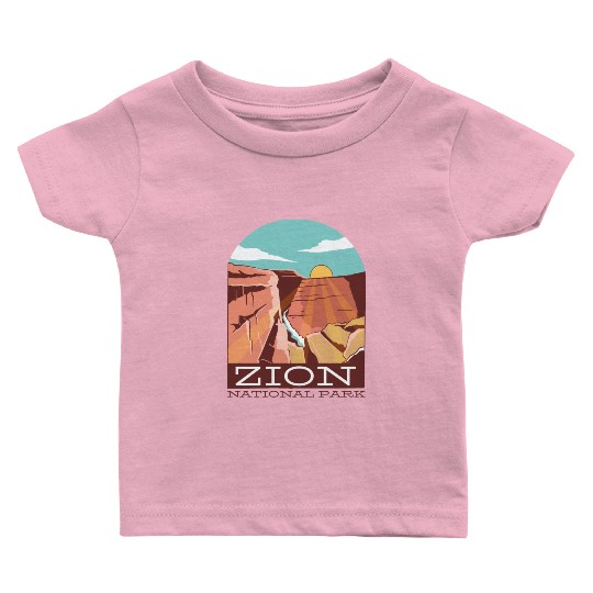 Zion National Park Zion National Park gift inspira Baby T Shirts