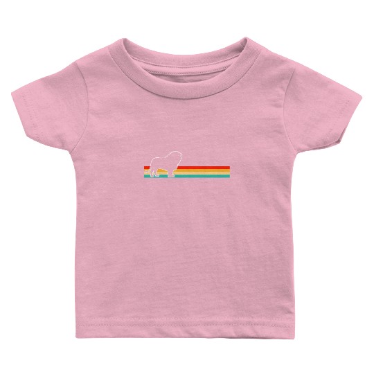 lion retro Baby T Shirts