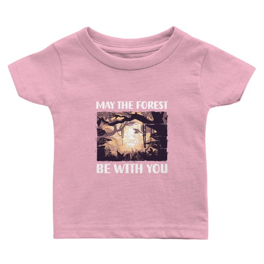 Forest Recreation Deer Wilderness Baby T Shirts