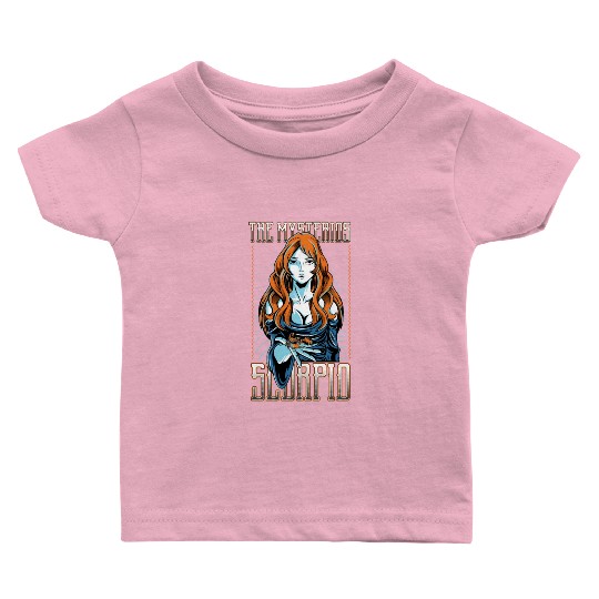 The Mysterious Scorpio Full of Ambition Gift Baby T Shirts