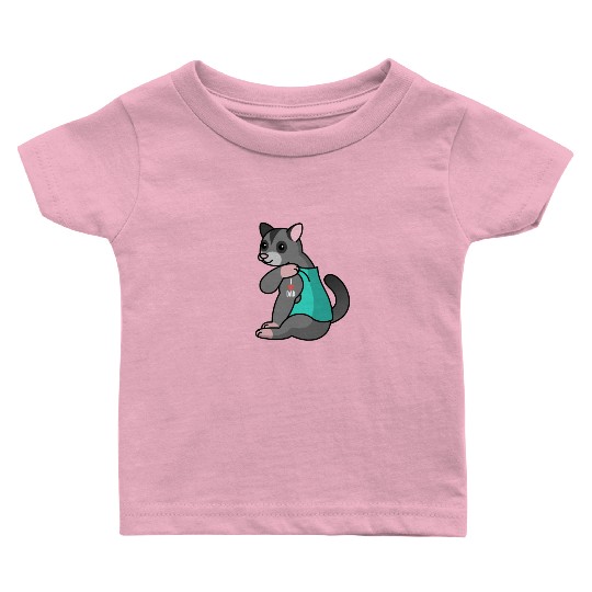 I Love Dad Sugar Glider Baby T Shirts