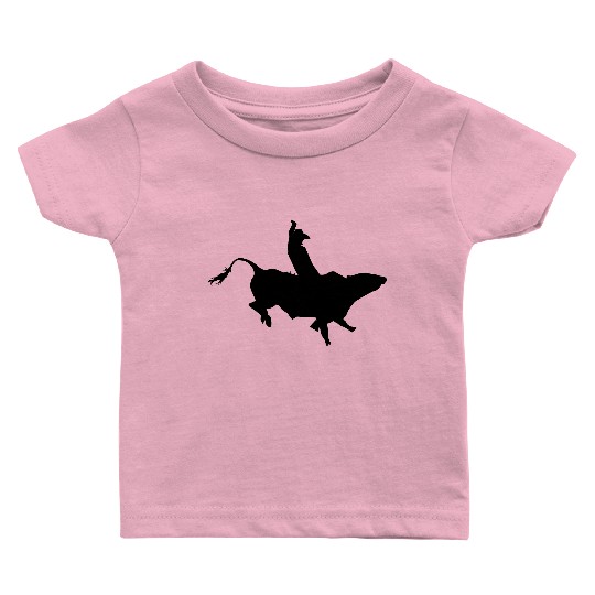 Cowboy, Rodeo Rider, Horse Riding, Horse, Rodeo Baby T Shirts