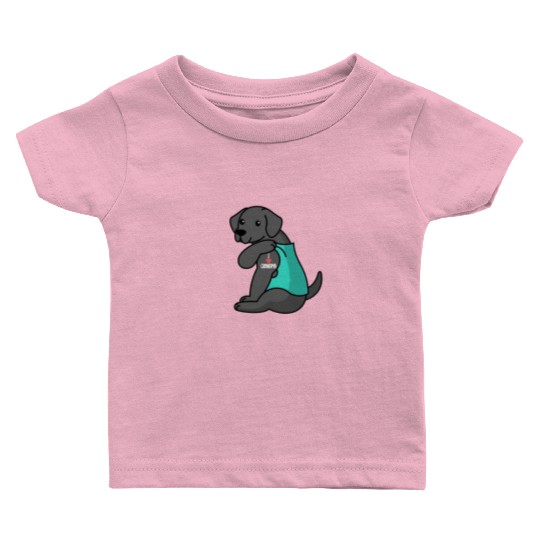 Great Dane I Love Grandma Baby T Shirts