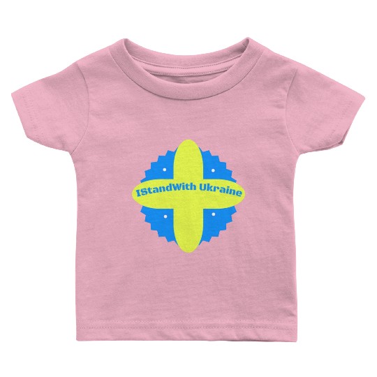 I Stand With Ukraine Baby T Shirts