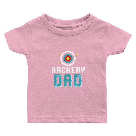 Archery Bow Archer Dad Father Baby T Shirts
