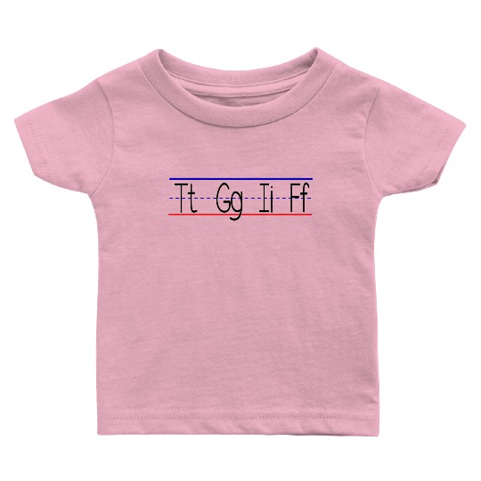 TGIF funny teacher thank god it's friday quote Baby T Shirts