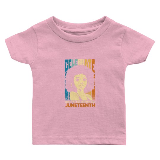 juneteenth-independence, Black History Active Baby T Shirts
