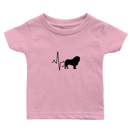 lion heartbeat Baby T Shirts