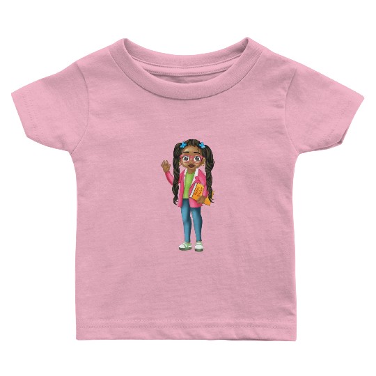 I Am The Future African American Girl Teacher Baby T Shirts