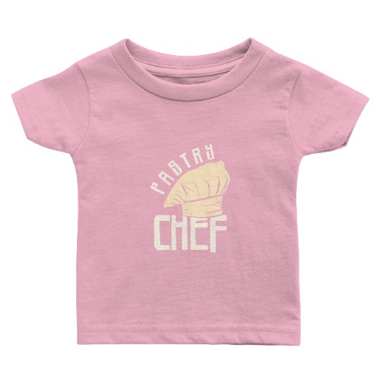 Pastry Chef Skull Baking Pastry Baked Goods Baby T Shirts