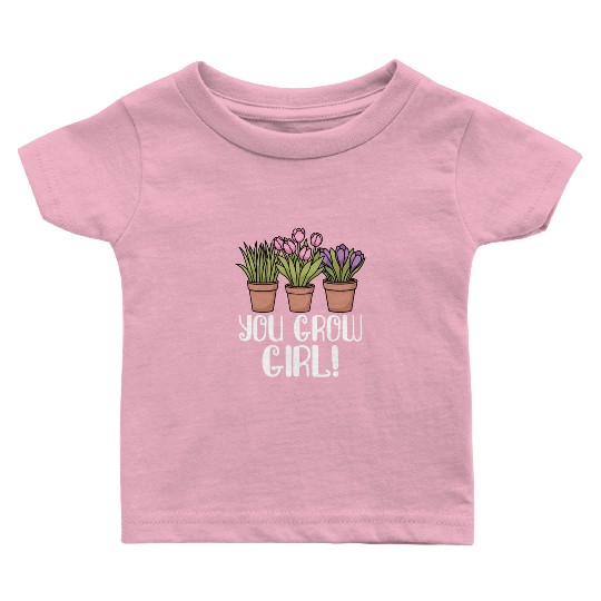 Gardening Plants Gardener Plantation Nature Gift Baby T Shirts