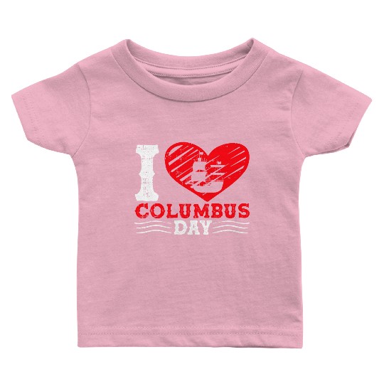 Columbus Day Italian Pride Baby T Shirts