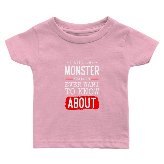Evil Cute Little Sister Brother Baby T Shirts