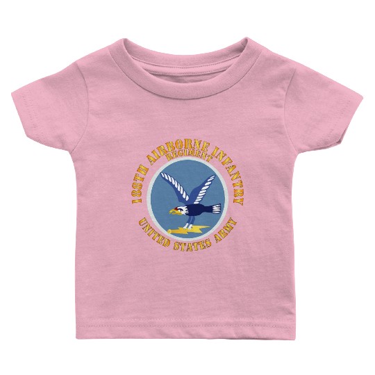Army 188th Airborne Infantry Regiment SSI X 300 Baby T Shirts