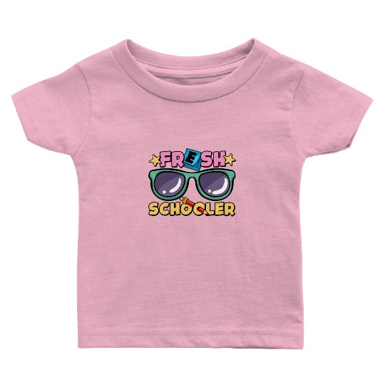 Preschool Kids Back to School Fresh Schooler Baby T Shirts