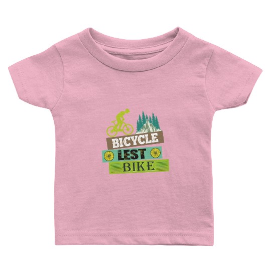Bicycle Lest Bike/ Cycling Baby T Shirts