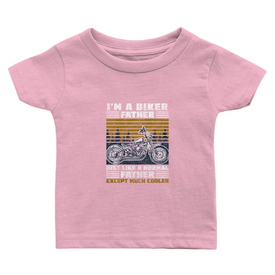 Motorbike Chopper Racing Cross Baby T Shirts