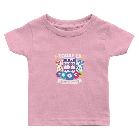 Bingo Card Game Grandma Bingo Player Bingo Cards Baby T Shirts