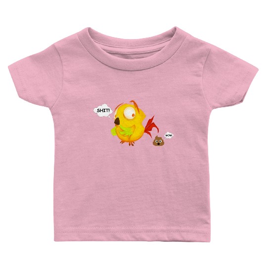 Chicken Shit Baby T Shirts