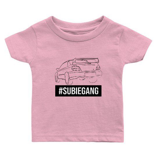 Subie Gang Impreza jdm lover classic japanese car Baby T Shirts