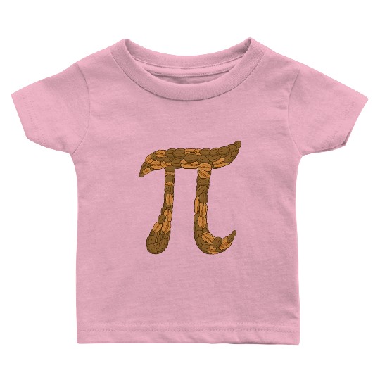Funny Pi Day Baby T Shirts Pecan Nuts Pie Math Geek Studen