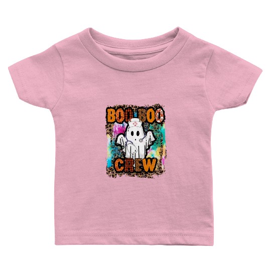 Halloween Boo Boo Crew Tie Dye Baby T Shirts