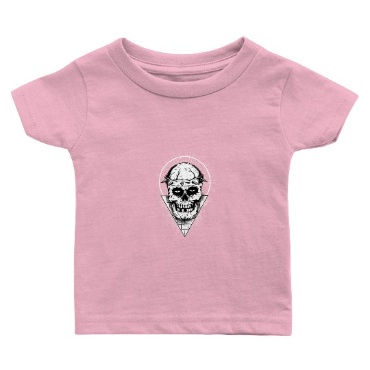 Bull Skull Baby T Shirts
