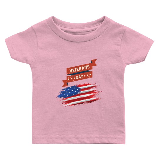 Thank You Veterans l Veterans Day Gift Idea Baby T Shirts