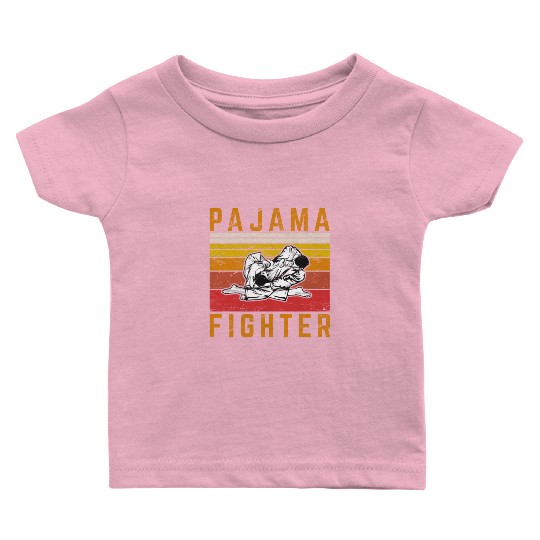 Pajama Fighter Brazilian Jiu Jitsu BJJ JiuJitsu Ji Baby T Shirts