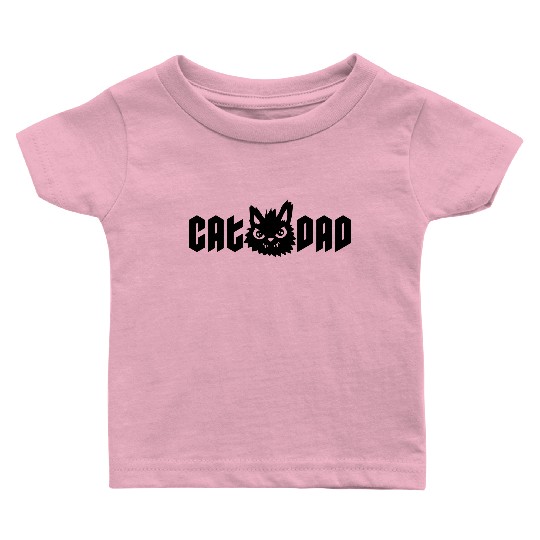 Dangerous cat dad wicked Baby T Shirts