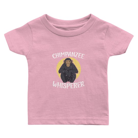 Chimpanzee Whisperer Monkey Animal Zookeeper Baby T Shirts