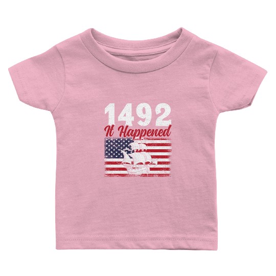 Columbus Day Christopher Columbus Navigator Baby T Shirts