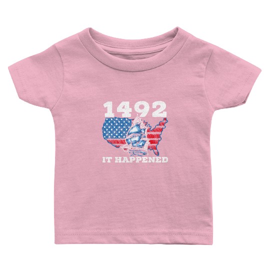 Columbus Day Christopher Columbus Navigator Baby T Shirts