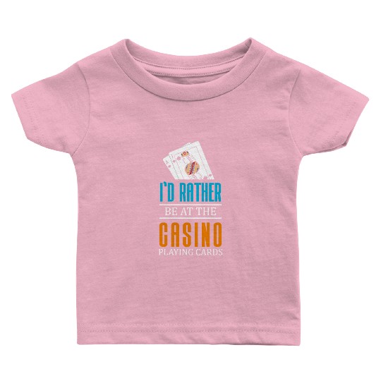 Gambling Winner Dice Blackjack Baby T Shirts