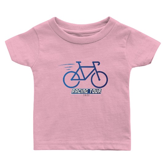 Bicycle Racing Tour 2022 Baby T Shirts