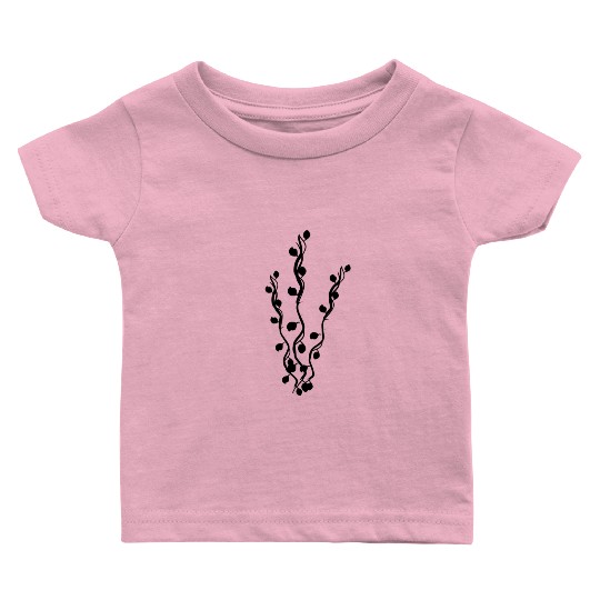Plant icon nature branches leaves Baby T Shirts