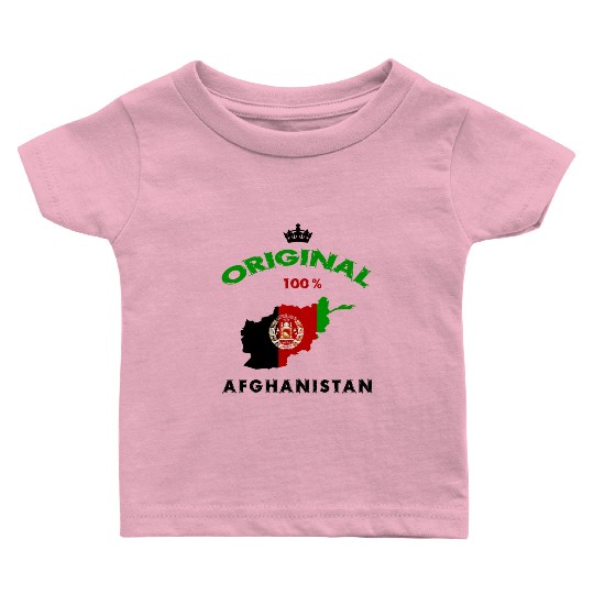Afghanistan original 100% flag design Baby T Shirts