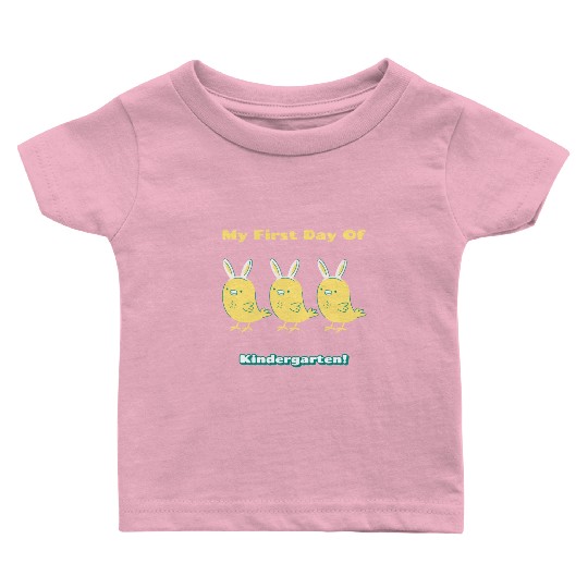 My First Day Of Kindergarten Teacher Student cute Baby T Shirts
