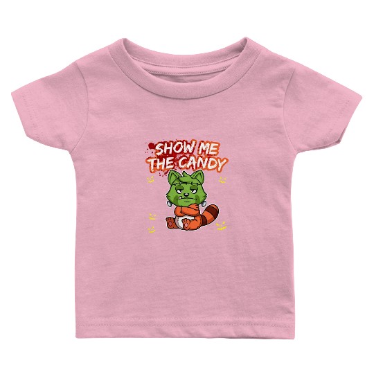 Show Me The Candy Halloween Costume Trick Or Treat Baby T Shirts