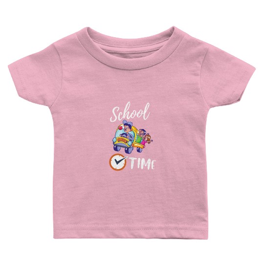 School Time Baby T Shirts