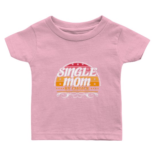 Single Mother Son Baby T Shirts