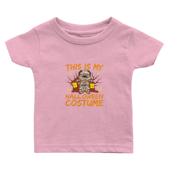 Scary Creepy Animal This Is My Halloween Costume Baby T Shirts
